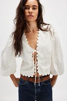 Evie Eyelet Kimono