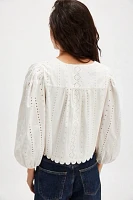 Evie Eyelet Kimono