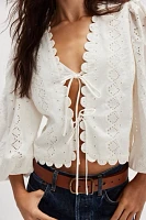 Evie Eyelet Kimono