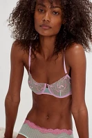 Marta Floral Embroidery Underwire Bra