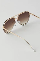 New Kid Town Aviator Sunglasses