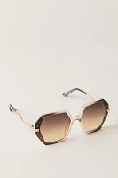 Encore Embellished Square Sunglasses