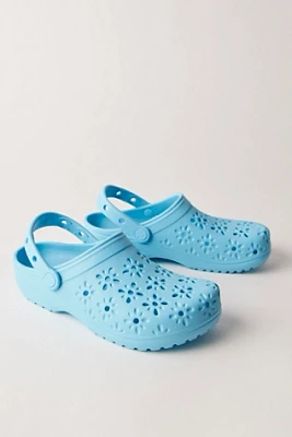 Crocs Classic Floral Cut Clogs