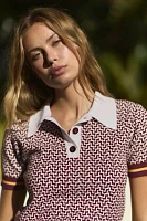 Tropic of C La Plage Cropped Polo