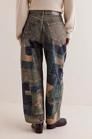 We The Free Illusions Printed Relaxed Jeans