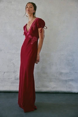 Nigel Preston Velvet Maxi Dress