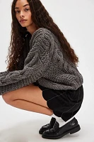 Joana Vegan Suede Mini Skirt