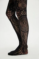 Tapestry Net Tights