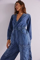 We The Free Archie Denim Jumpsuit