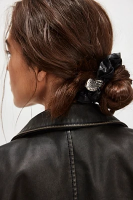 Midnight Ride Pony Locket Scrunchie