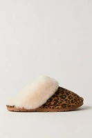 Cloud Nine Leopard Scuff Slippers