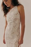 Nightcap Lace One Shoulder Dress