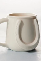 Porcelain Horseshoe Mug