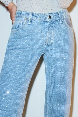 We The Free Tennessee Low-Rise Shine Boyfriend Jeans