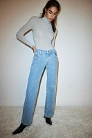 We The Free Tennessee Low-Rise Shine Boyfriend Jeans