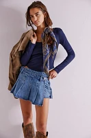 We The Free Stephie Denim Skort