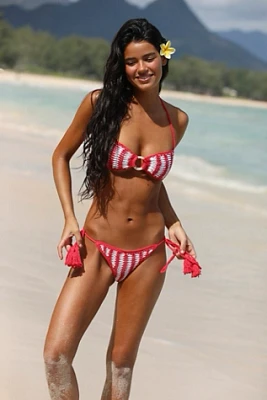 Cleonie Acai Crochet Bikini Bottoms