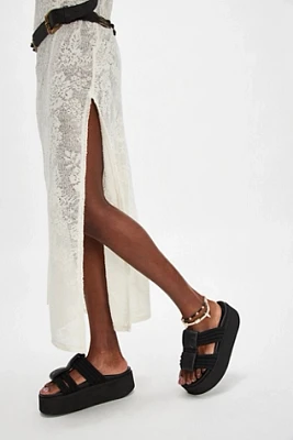 Amber Cord Flatform Sandals