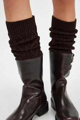 Cable Knit Legwarmers