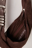 Savannah Suede Sling Bag