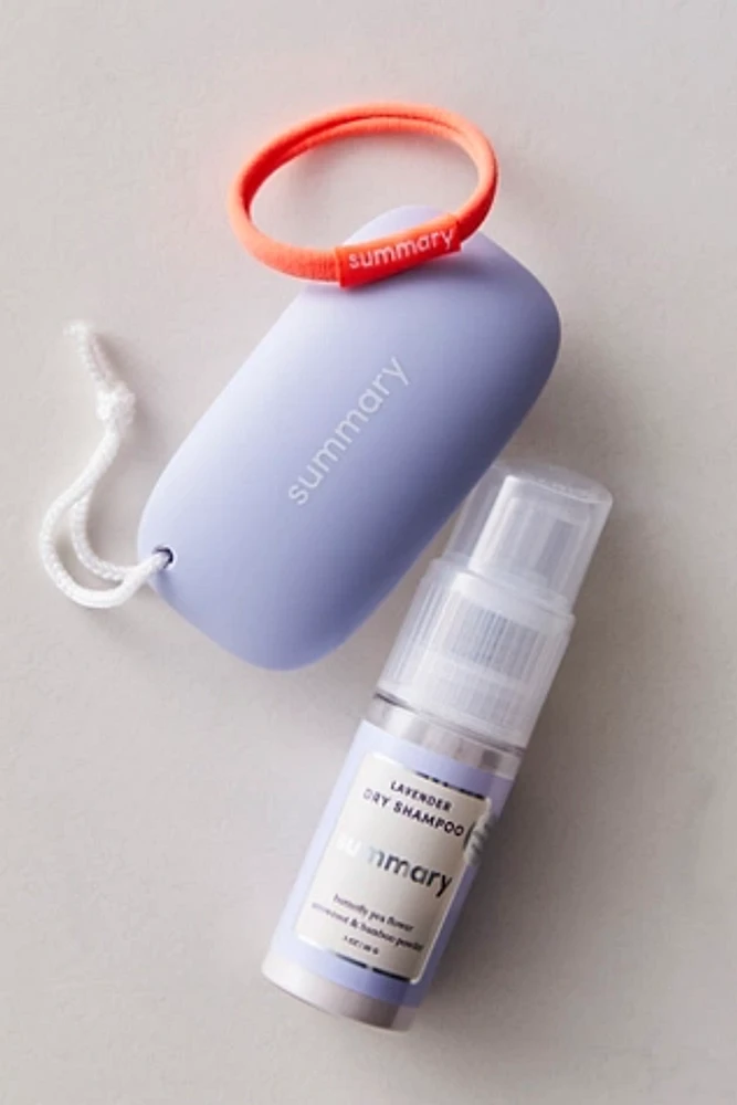 Summary Dry Shampoo & Scalp Massager Gift Set