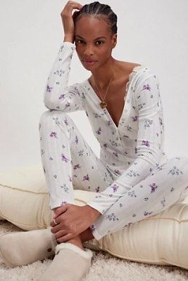 For Love & Lemons Pointelle Sleep Set