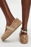 Mona Suede Ballerina Flats