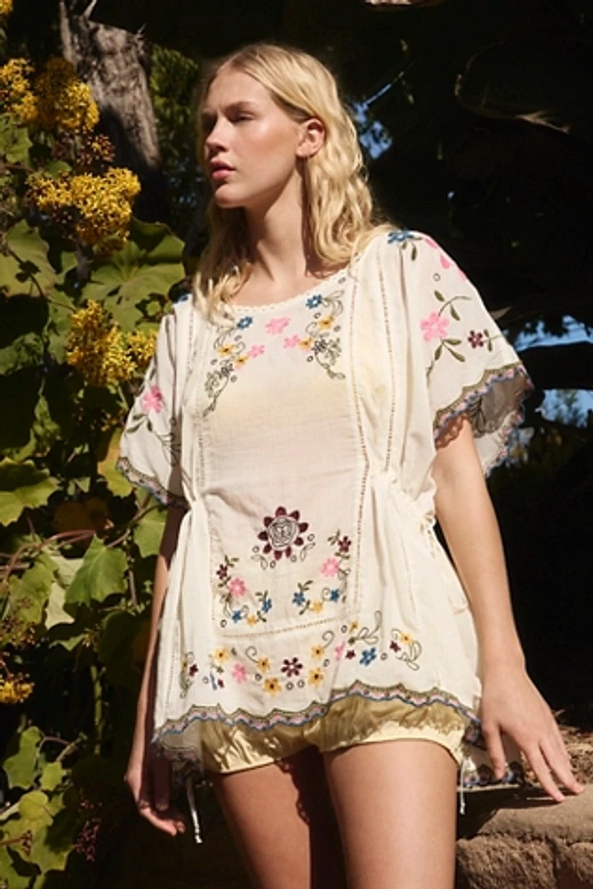 Danielle Embroidered Top