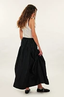Emery Drop-Waist Midi Skirt