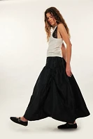 Emery Drop-Waist Midi Skirt