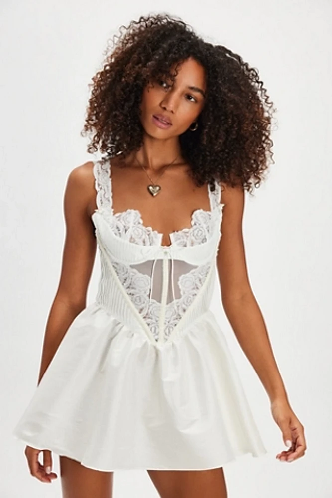 For Love & Lemons Isabella Slip Dress