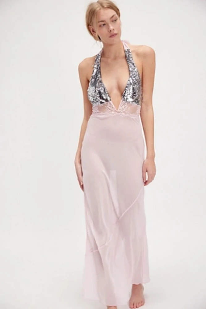 For Love & Lemons Maia Maxi Slip