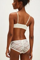 Lucia Lace Ruched Hipster Undie