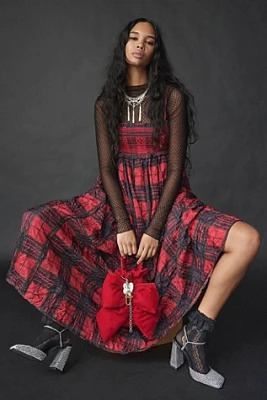 Holly Plaid Maxi Dress