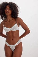 Chloe Ruffle Thong