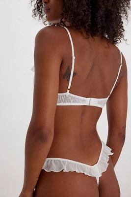Chloe Ruffle Thong