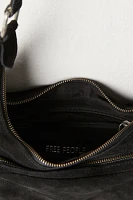 Siren Suede Shoulder Bag