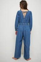 We The Free Clara Denim Jumpsuit