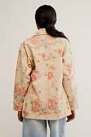 We The Free Avery Printed Denim Jacket