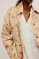 We The Free Avery Printed Denim Jacket
