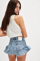 FRAME The Ruffle Bloomer Shorts