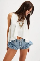 FRAME The Ruffle Bloomer Shorts