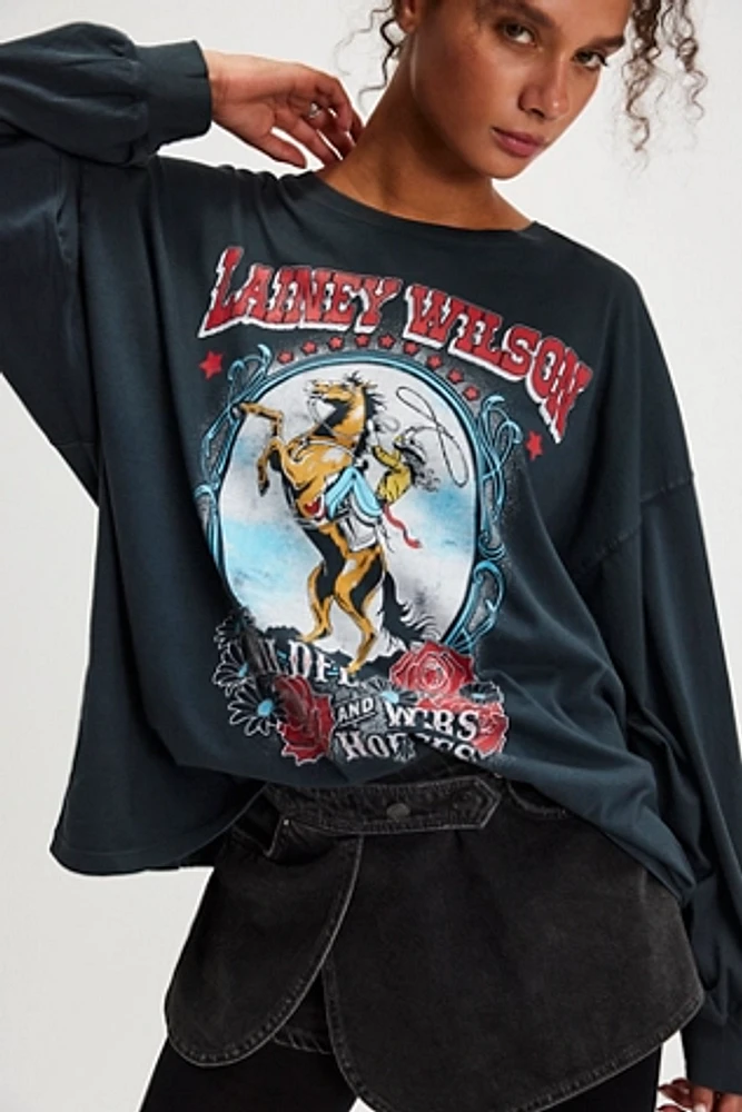 Lainey Wilson Wild Long-Sleeve Tee