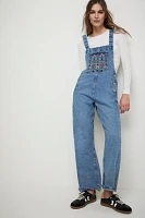 We The Free Sweet Pea Embroidered Overalls