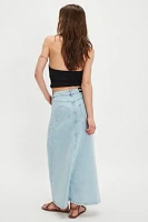 Alohas Carmina Denim Maxi Skirt