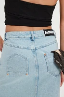 Alohas Carmina Denim Maxi Skirt