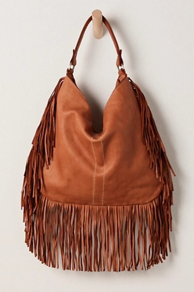 Bolsa Nova Fringe Hobo Bag