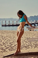 free-est Jamie Tri Printed Bikini Bottoms