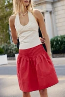 Peyton Pintuck Midi Skirt