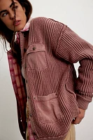 We The Free Worn Thru Chore Sweater Jacket